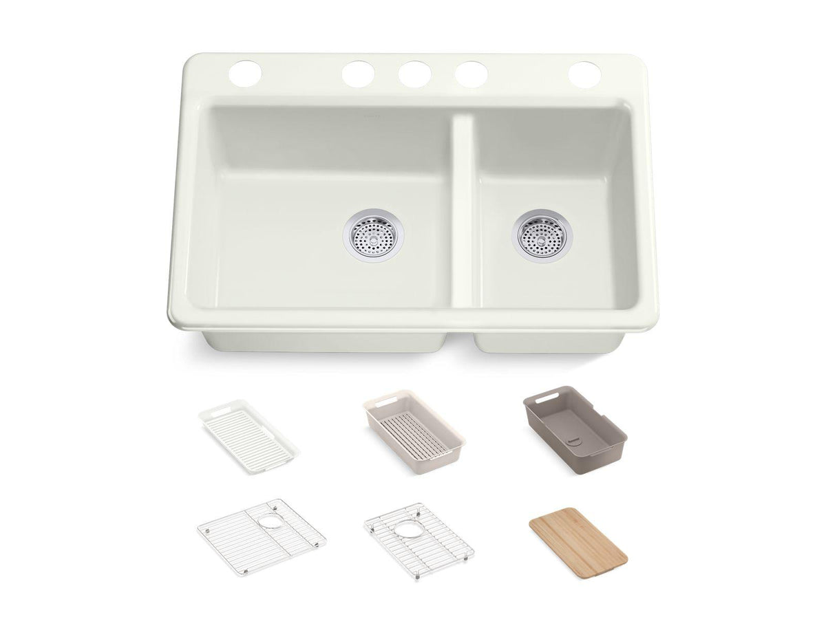 Riverby - Traditional Sink - Enameled Cast Iron