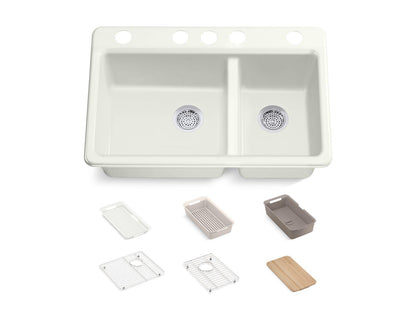 Riverby - Traditional Sink - Enameled Cast Iron