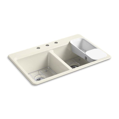 Riverby - 33" Kitchen Sink - Top - Double Bowl