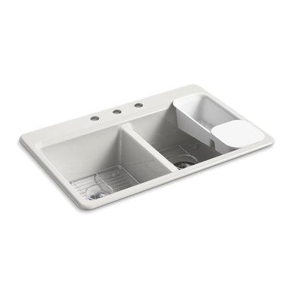 Riverby - 33" Kitchen Sink - Top - Double Bowl