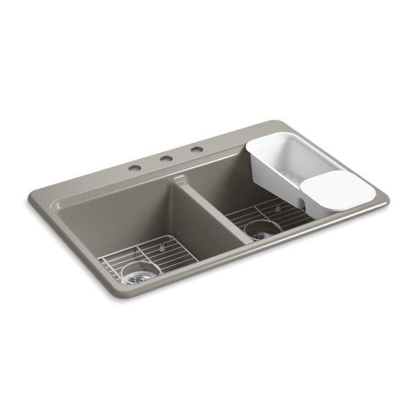 Riverby - 33" Kitchen Sink - Top - Double Bowl