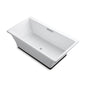 Reve - Bathtub - with Brilliant Ash Base