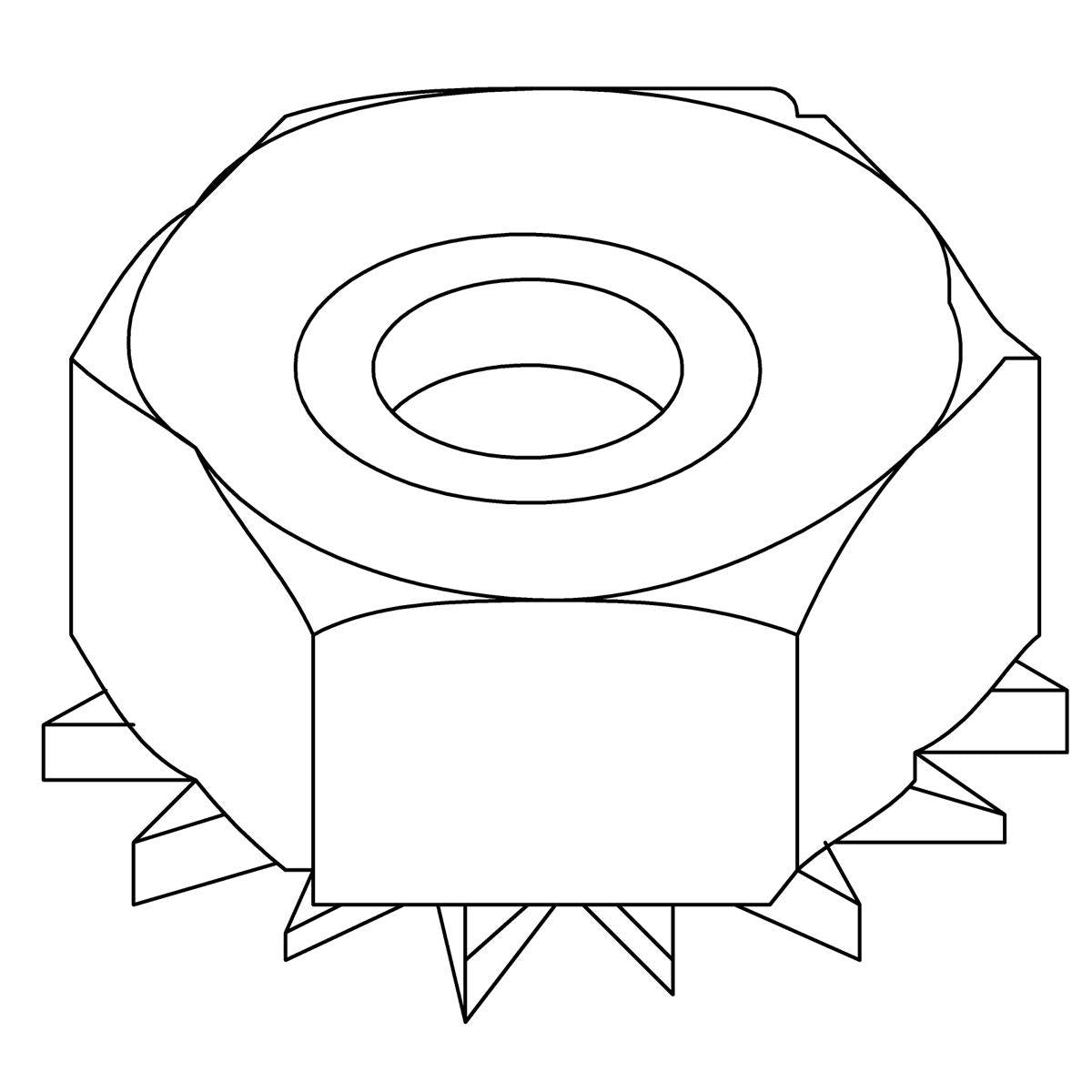 Locknut - 3" W