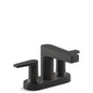 Taut - Centerset Bathroom Sink Faucet - Zinc