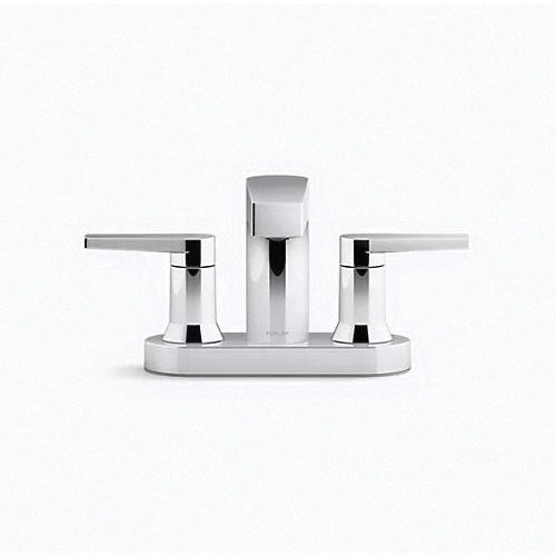 Taut - Centerset Bathroom Sink Faucet - Zinc
