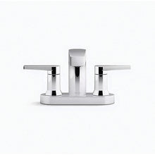 Taut - Centerset Bathroom Sink Faucet - Zinc