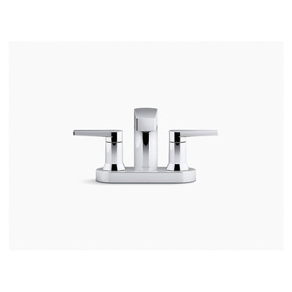 Taut - Centerset Bathroom Sink Faucet - Zinc