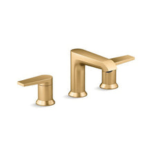 Hint - Widespread Bathroom Sink Faucet - Deck Mount - Brass