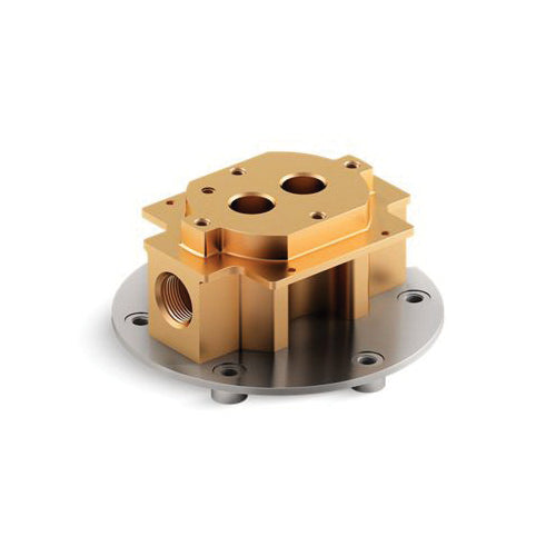 Mounting Block - 4-11/16" L - Brass