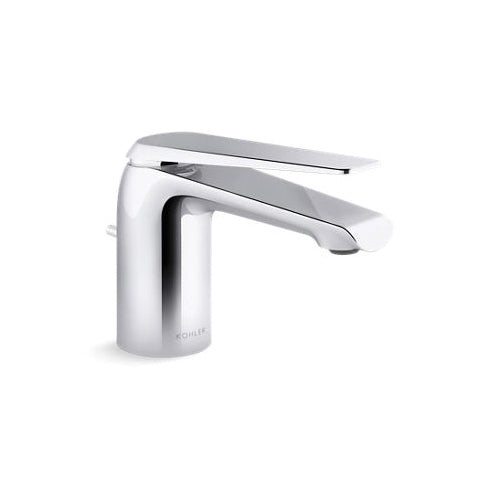 Avid - Modern Bathroom Sink Faucet - Polished Chrome - Brass
