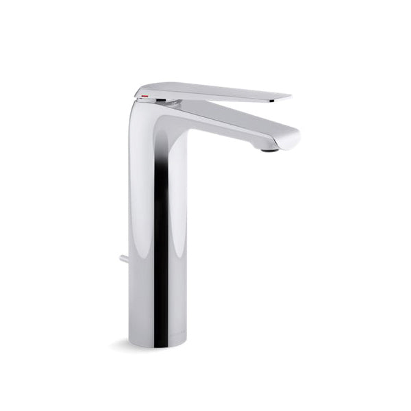 Avid - Tall Bathroom Sink Faucet - 1/2" - Deck Mount