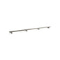 Choreograph Shower Barre, Bright Polished Silver, Aluminum
