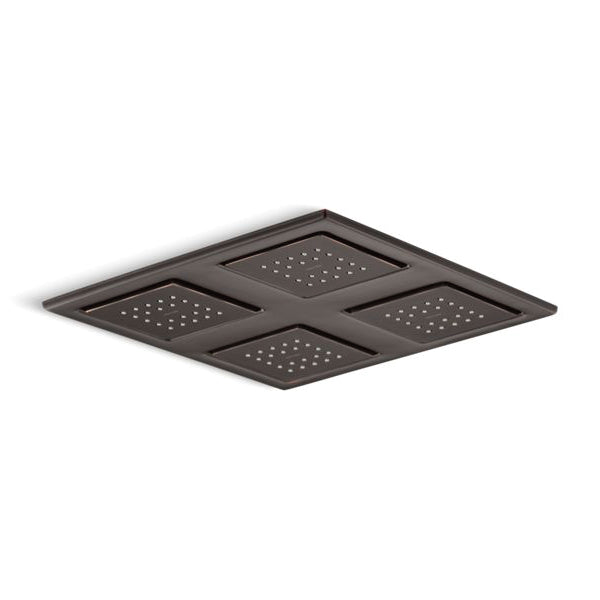 Panel With (4) 22-Nozzle Spray Heads, Vibrant Brushed Nickel
