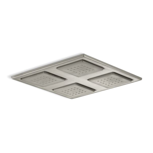 Panel With (4) 22-Nozzle Spray Heads, Vibrant Brushed Nickel