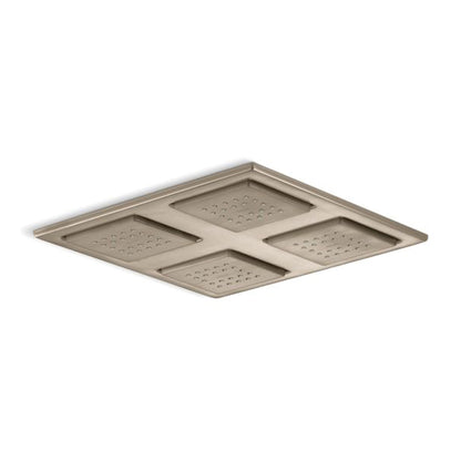 Panel With (4) 22-Nozzle Spray Heads, Vibrant Brushed Nickel