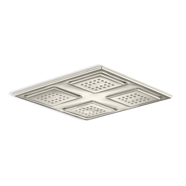 Panel With (4) 22-Nozzle Spray Heads, Vibrant Brushed Nickel