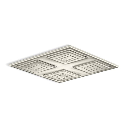 Panel With (4) 22-Nozzle Spray Heads, Vibrant Brushed Nickel
