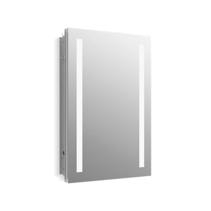 Verdera - Lighted Medicine Cabinet - Anodized Aluminum