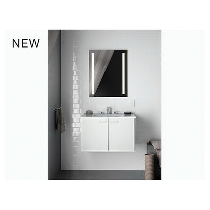 Verdera - Lighted Medicine Cabinet - Anodized Aluminum