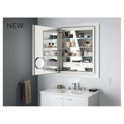 Verdera - Lighted Medicine Cabinet - Anodized Aluminum