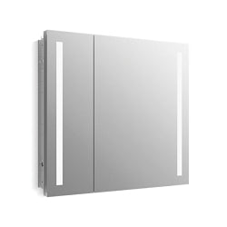 Verdera - Lighted Medicine Cabinet - Anodized Aluminum