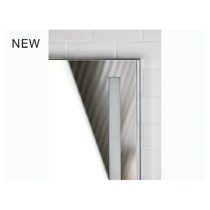 Verdera - Lighted Medicine Cabinet - Anodized Aluminum