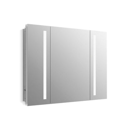 Verdera - Lighted Medicine Cabinet - Anodized Aluminum
