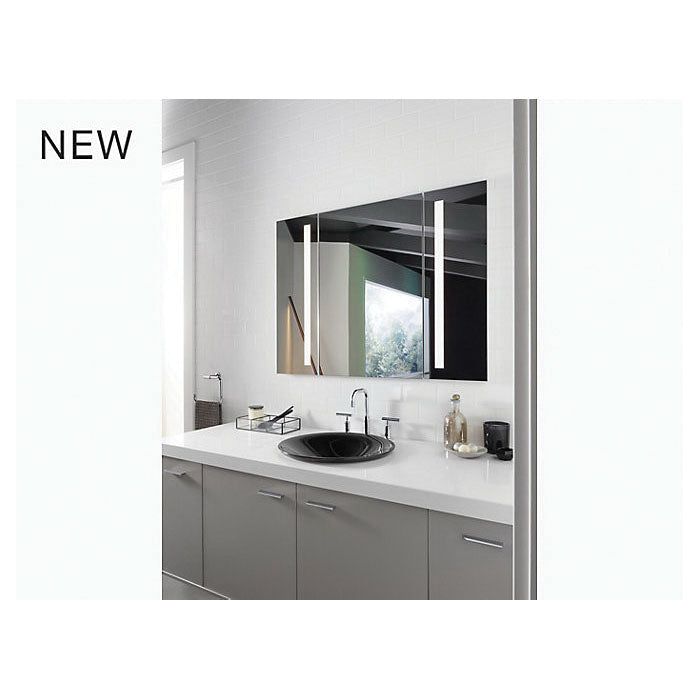 Verdera - Lighted Medicine Cabinet - Anodized Aluminum