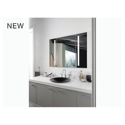Verdera - Lighted Medicine Cabinet - Anodized Aluminum