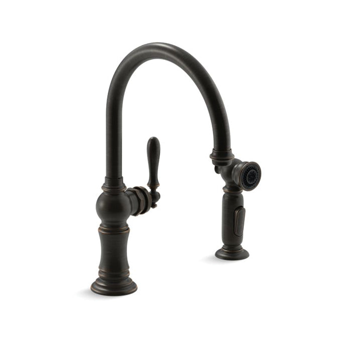 Artifacts - Kitchen Sink Faucet with Side Spray - 1.8 GPM