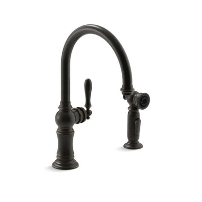 Artifacts - Kitchen Sink Faucet with Side Spray - 1.8 GPM