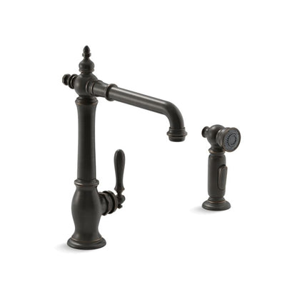 Artifacts - Kitchen Sink Faucet - with 2-Function Side Spray