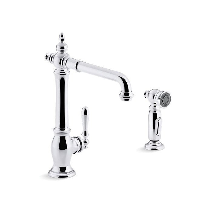Artifacts - Kitchen Sink Faucet - with 2-Function Side Spray