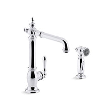 Artifacts - Kitchen Sink Faucet - with 2-Function Side Spray
