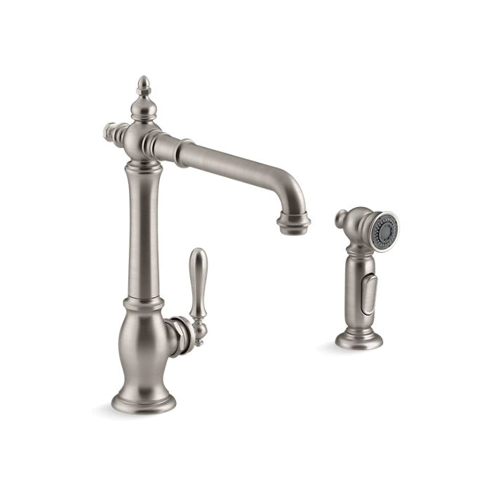 Artifacts - Kitchen Sink Faucet - with 2-Function Side Spray