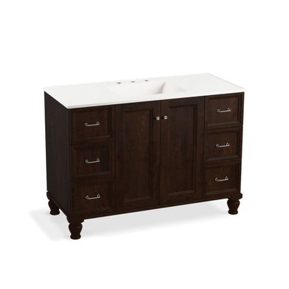 Damask - in OAH x 48" OAW x 21-7/8" OAD - K-99522-LG-1WB