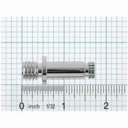 Left Hand Valve Stem - Polished Chrome