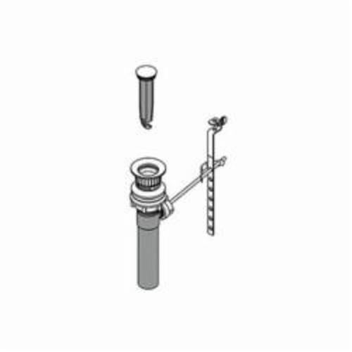 Drain Assembly - Brushed Nickel - Plastic Drain