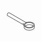 Pipe Holder, Polished Chrome