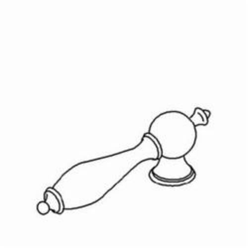 Lever Handle Assembly with White Insert - K-77889-BN