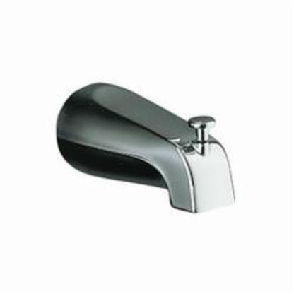 Diverter Bath Spout - Brushed Nickel - Zinc