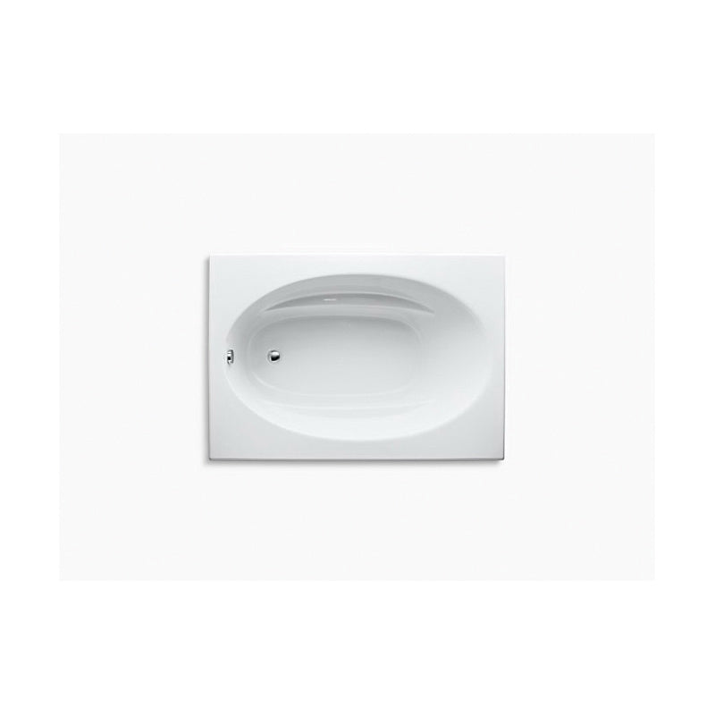 Windward - Rim Style Bathtub with End Drain - Acrylic