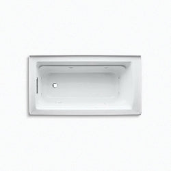 Archer Bathtub, With Integral Apron and Heater, Dune