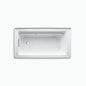 Archer Bathtub, Biscuit, 3-Wall Alcove