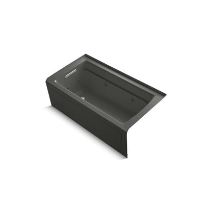 Archer Bathtub, With Integral Apron and Heater, Dune