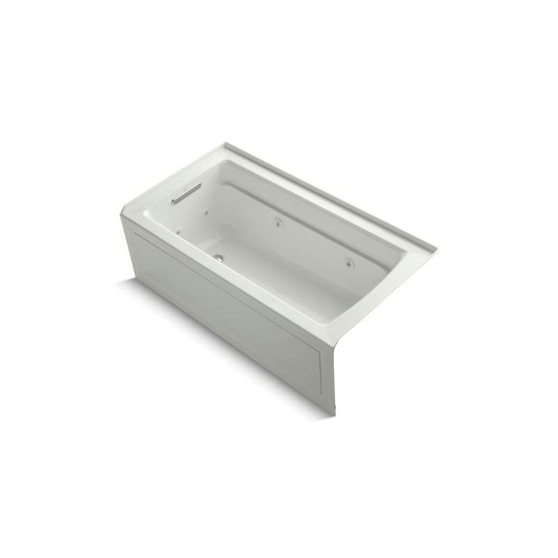 Archer Bathtub, With Integral Apron and Heater, Dune