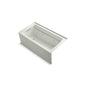 Archer Bathtub, With Integral Apron and Heater, Dune