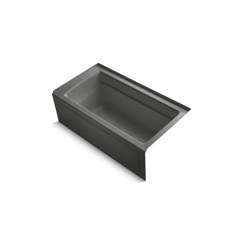 Archer Bathtub, Black, 20-1/4 in