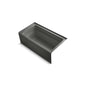 Archer Bathtub, Black, 20-1/4 in