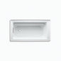 Archer Bathtub, Biscuit, 32 in